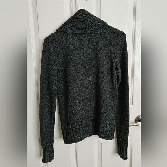 Fossil | Gray wool button up cardigan - Picture 6 of 7